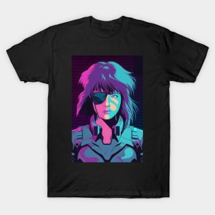 Major Motoko - Snake Plissken Mashup T-Shirt